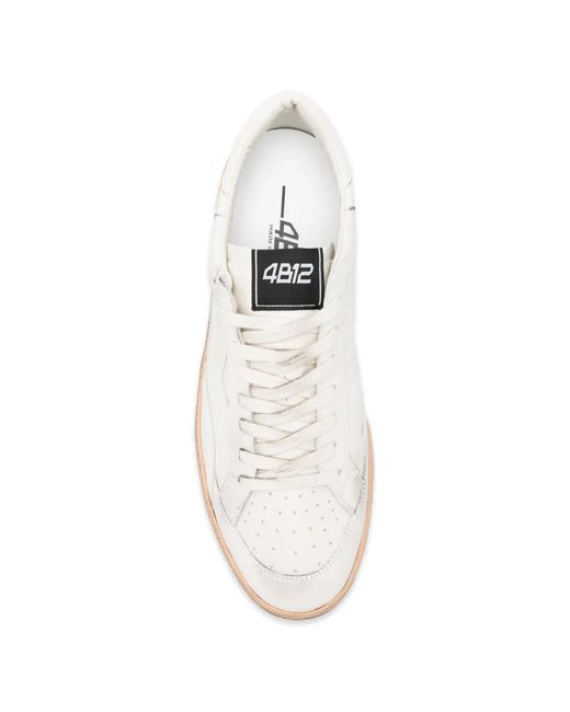 4b12 White Play New Sneakers for men