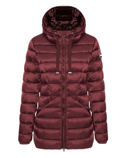 Colmar Red Hooded Padded Jacket