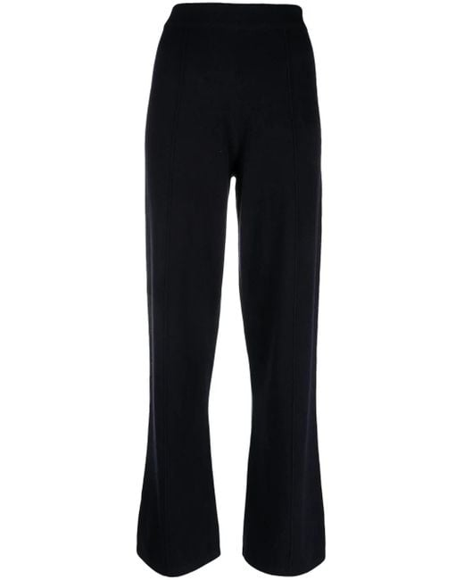 Chinti & Parker Blue Wide-Leg Track Pants