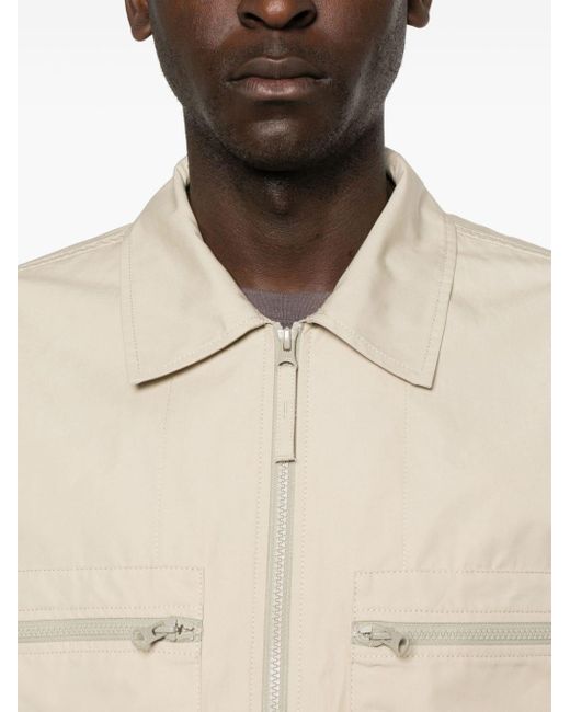 Stone Island Natural Ghost Organic-cotton Jacket for men