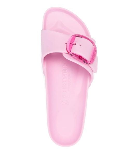 Sandali Slides Madrid di Birkenstock in Pink