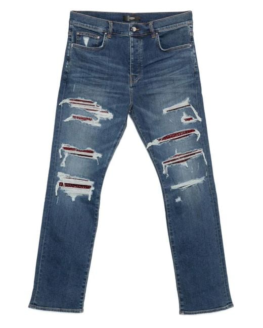 Amiri Jeans in Distressed-Optik in Blue für Herren