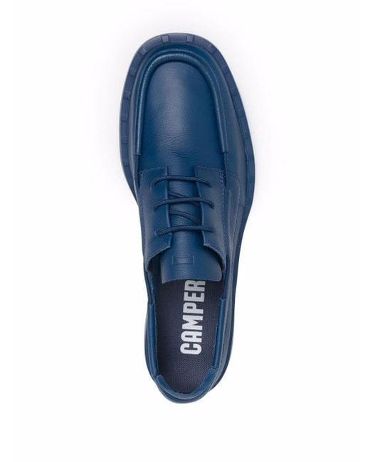 Zapatos náuticos Judd con cordones Camper de Cuero de color Azul para hombre  - Lyst
