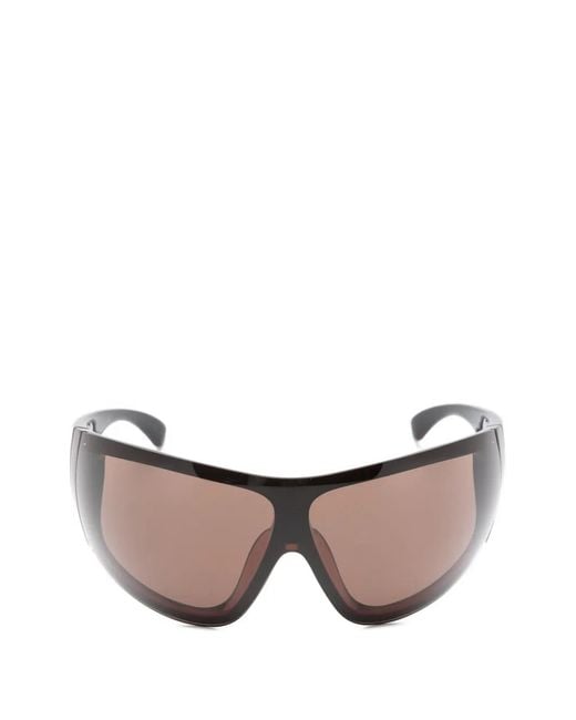 Saint Laurent Pink Sl 914 Oversized-Frame Sunglasses