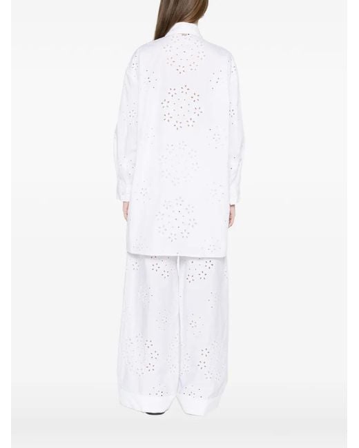 Herno White Long-Sleeve Shirt