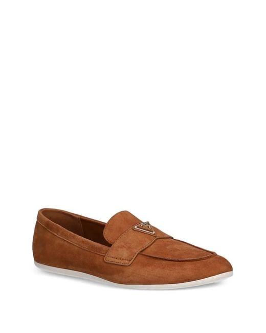Guess Brown Mocassins À Boucle
