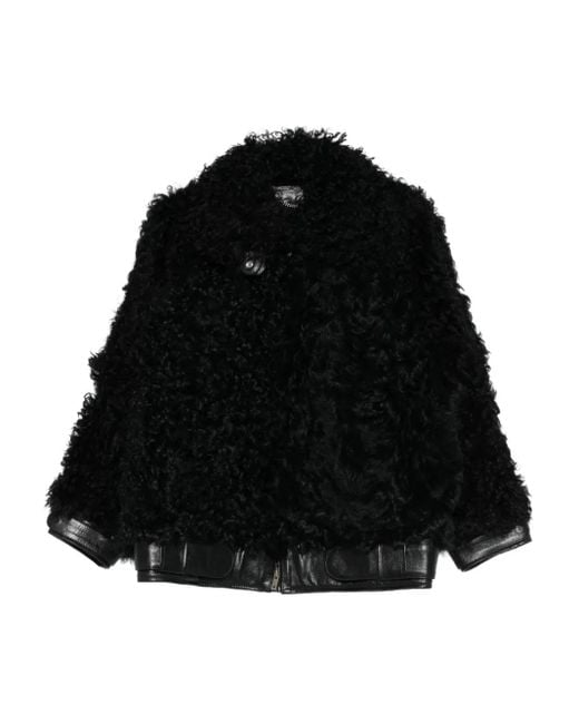 Golden Goose Deluxe Brand Black Leather Jacket