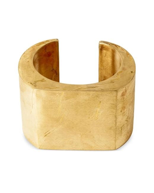 Parts Of 4 Metallic Crescent Plane Cuff Bracelet