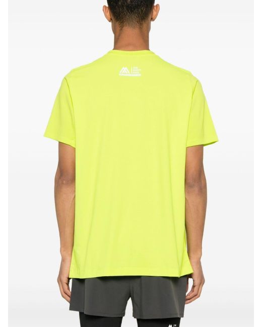 The North Face T-shirt Met Print in het Yellow voor heren