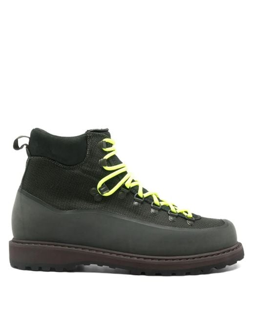 Diemme Black Roccia Vet Lace-Up Boots for men
