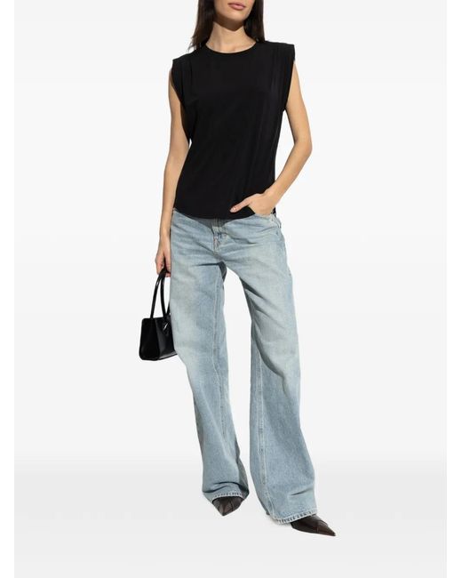 MICHAEL Michael Kors Black Sleeveless Top