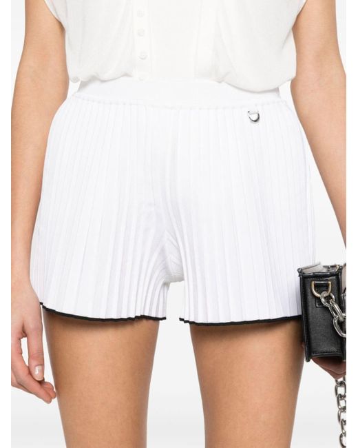 Pantalones cortos Le Short Maille Plissé Jacquemus de color White