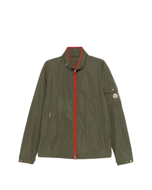 Moncler Green Sayan Windbreaker Jacket for men