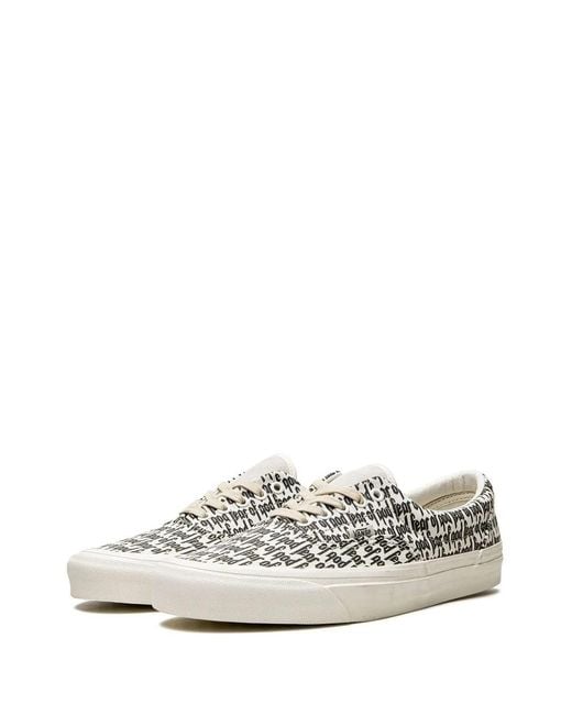 Vans White X Fear Of God Era 95 Reissue Sneakers