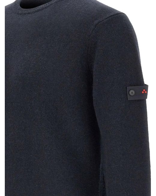 Peuterey Trui Met Logopatch in het Blue voor heren