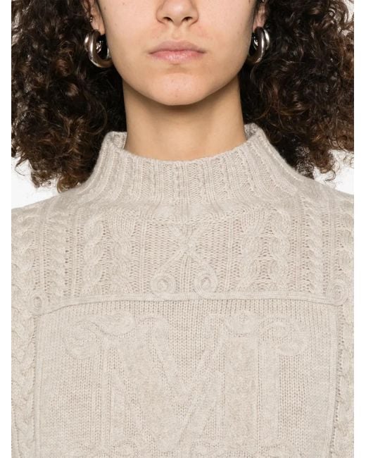 Max Mara White Miranda Sweater