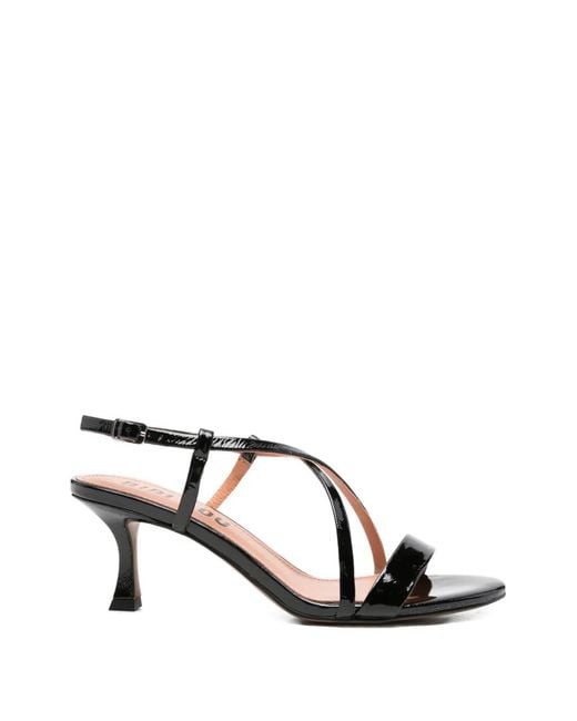 Bibi Lou Black Strappy Sandals