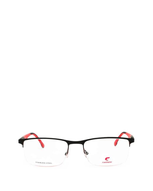 Carrera White Rectangle-Frame Glasses for men
