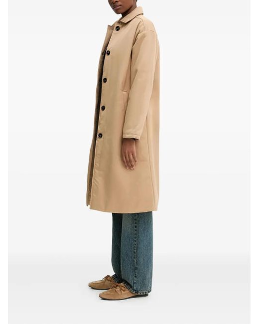 Benetton Natural Buttoned Coat
