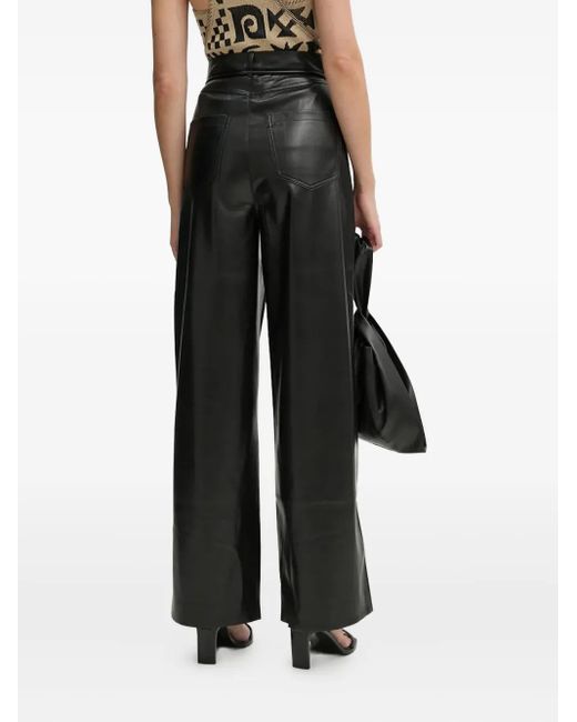 Nanushka Black Drawstring Trousers