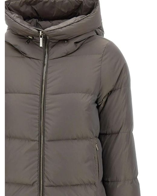 Moorer Gray Carinzia Puffer Jacket