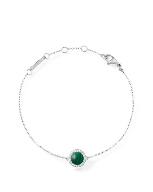Daniel Wellington White Audrey Round-Stone Necklace