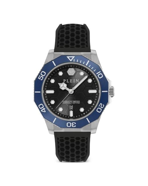 Philipp Plein Blue Aquastorm 44Mm Watch for men