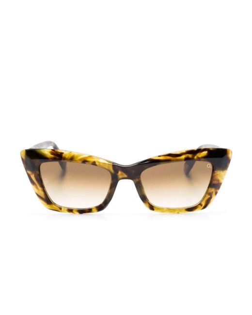 Gafas de sol Hacelia con montura cat-eye Etnia Barcelona de color Natural