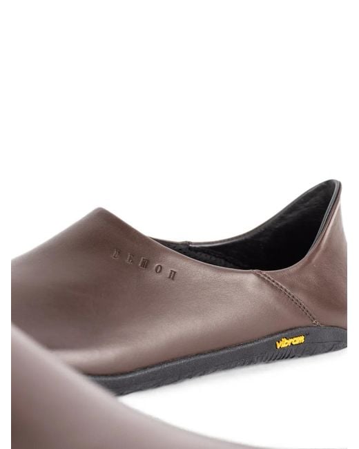 Demon Brown Dalmara Slip-On Trainers