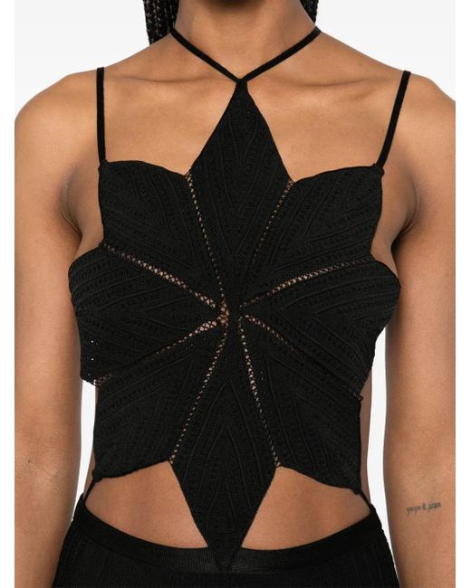 Givenchy Gebreide Mini-Jurk in het Black