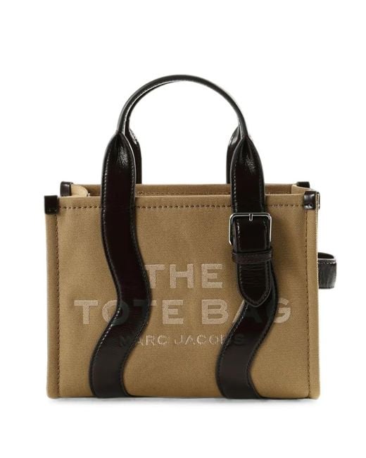 Marc Jacobs Black The Tote Bag Buckle-Detail Tote Bag