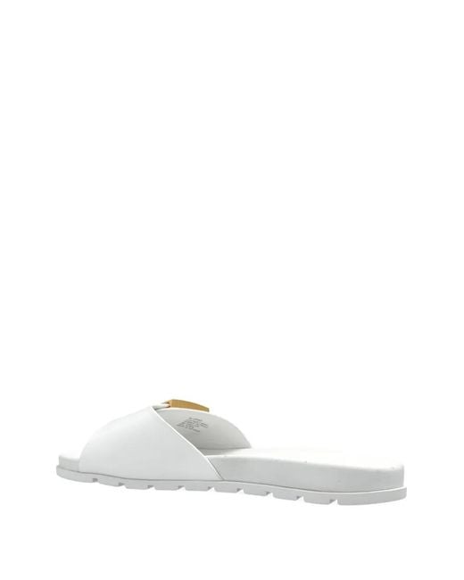Tory Burch White Sandals