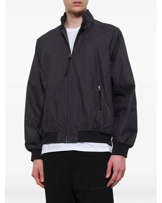 Post Archive Faction PAF Blue Opening Bomber Jacket for men