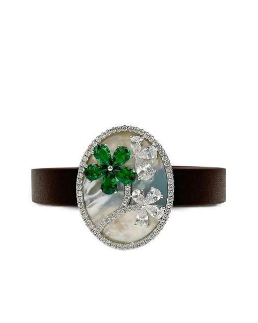 Juwelina Paris Green Eden Vice Bracelet