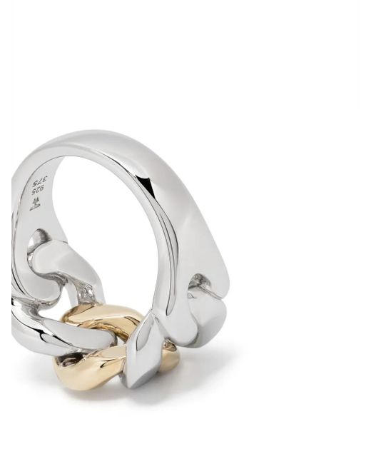 Tom Wood White Dean Duo Ring