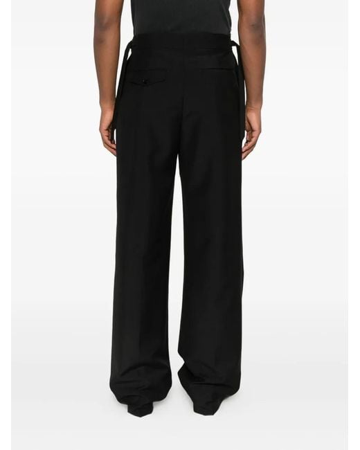 McQueen Black Trousers for men