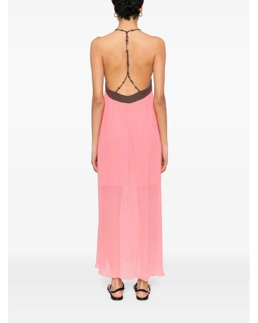 Patrizia Pepe Pink Maxi Dresses
