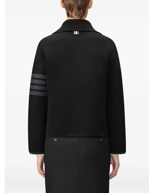 Thom Browne Black Patch-Pocket Jacket