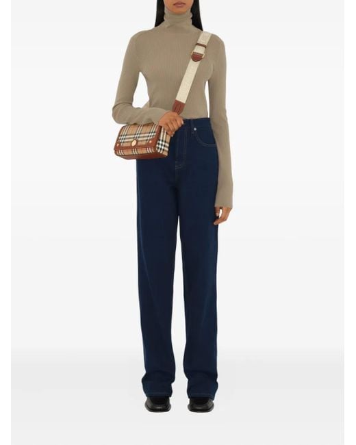 Burberry Note Shopper in het Brown