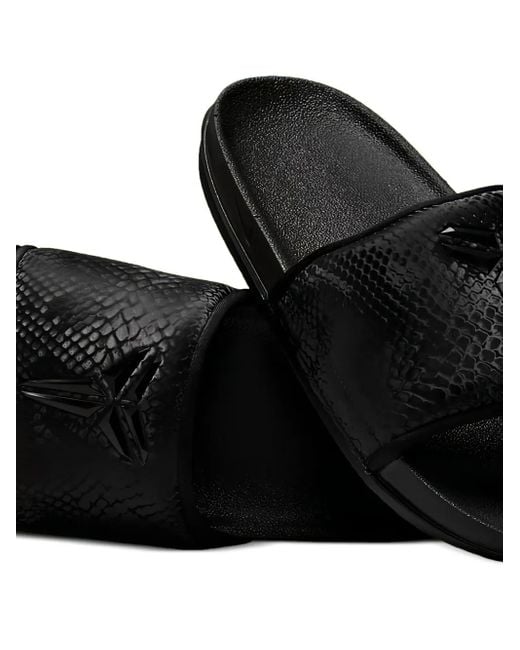 Nike Black Kobe Offcourt Slides for men