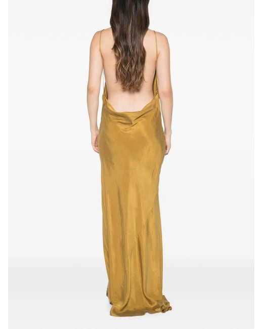 ANDAMANE Metallic Vera Maxi Dress