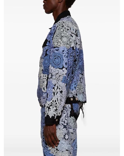 Giacca Denim Poetic Lust di Earthling VIP in Blue da Uomo