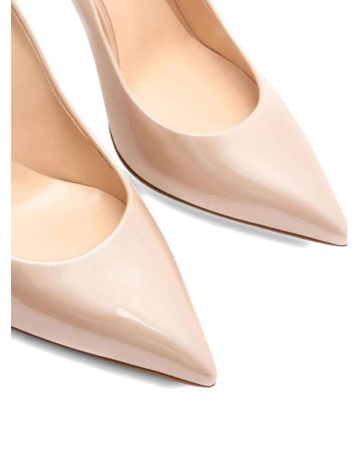 Casadei Pink 100Mm Blade Pointed-Toe Pumps