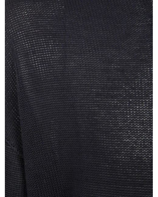 MD75 Blue Crew-Neck Sweater for men