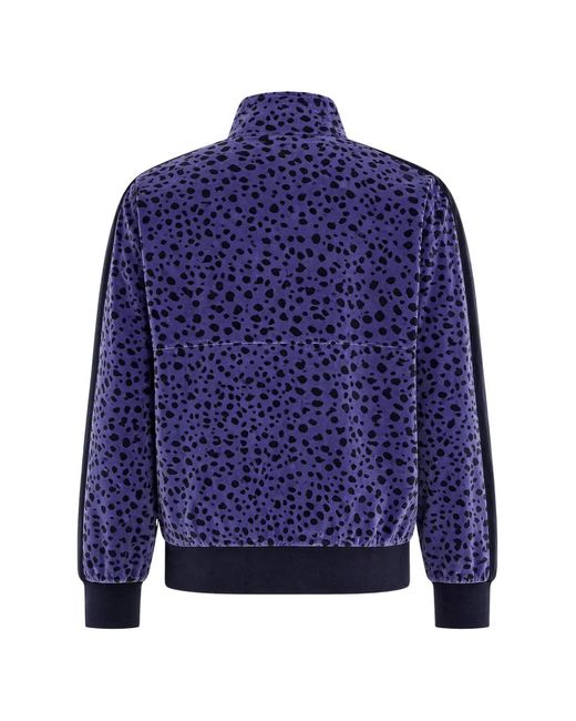 Pleasures Blue Ozone Spotted Jacket for men