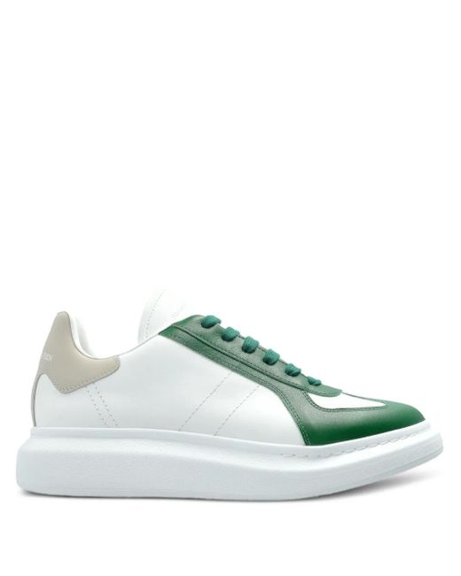 Alexander McQueen Sneakers mit Einsätzen in Green für Herren