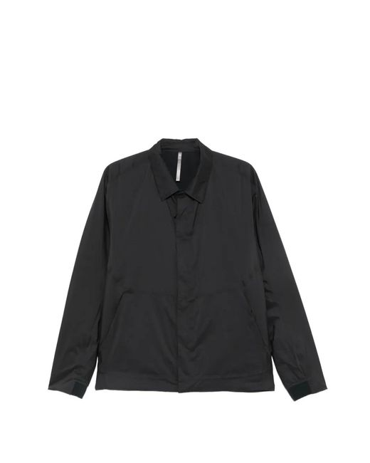 Arc'teryx Demlo Insulated Spread-Collar Jacket in Black for Men | Lyst