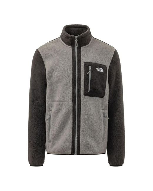 The North Face Black Yumiori Panelled Sweatshirt for men