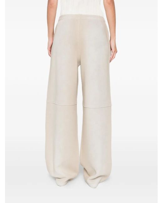 Alexander Wang White Logo-Detail Track Pants