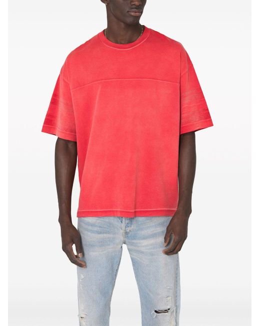 John Elliott Red Rush Cotton T-shirt for men